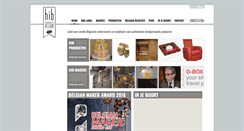 Desktop Screenshot of handmadeinbelgium.com